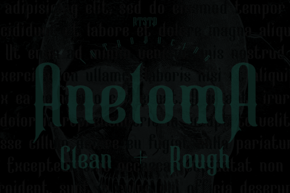 Aneloma: A Modern Blackletter for Bold Branding