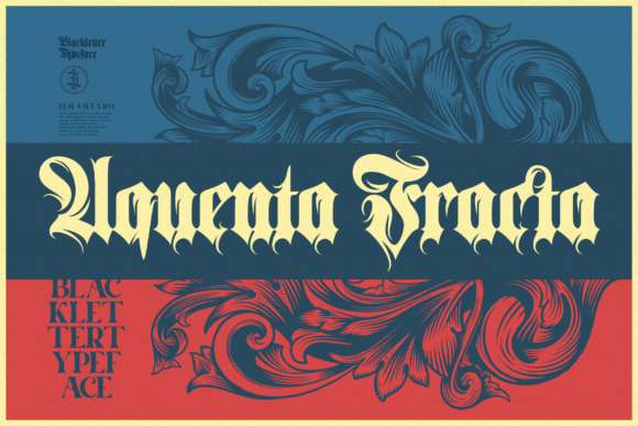 Aquenta Fracta: The Blackletter Font with Modern Confidence