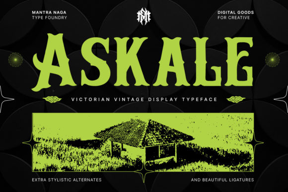 Askale: A Victorian Vintage Blackletter Font for Timeless Branding