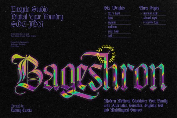Bageshron: Where Medieval Soul Meets Modern Edge