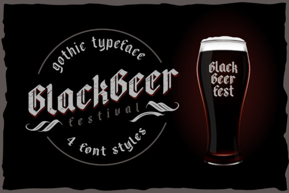 Blackbeer: The Gothic Blackletter Font for Bold Projects