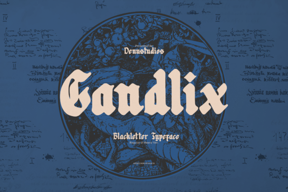 Candlix: A Gothic Typeface with a Modern Edge