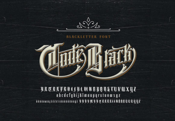 Code Black: The Dramatic Blackletter for Bold Design