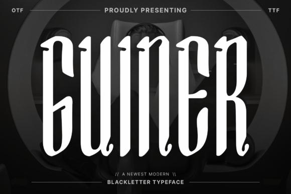 Guiner: A Modern Blackletter Typeface with Gothic Roots