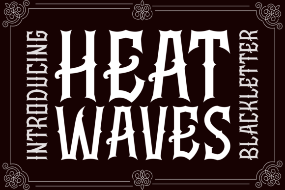 Heat Waves: Igniting Designs with Gothic Intensity