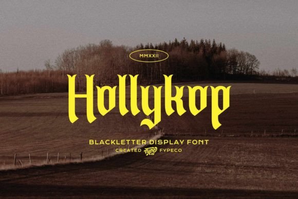 Hollykop: A Modern Take on the Classic Blackletter