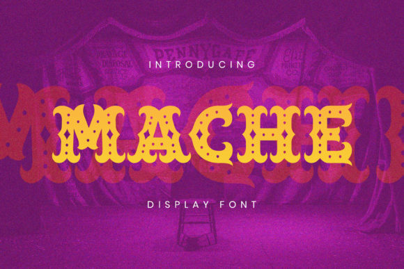 Mache: The Vintage Blackletter Font with Modern Edge