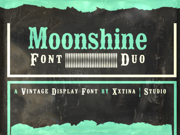 Moonshine: A Vintage Blackletter Font with Rustic Soul