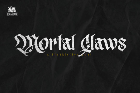 Mortal Claws: Unleashing Gothic Boldness in Your Brand