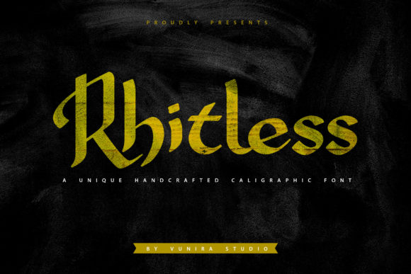 Rhitless: The Distinctive Blackletter for Confident Design