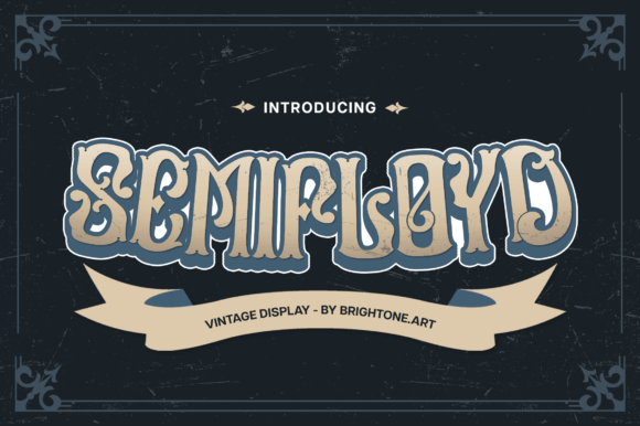 Semifloyd: The Classic Blackletter Font for Modern Branding